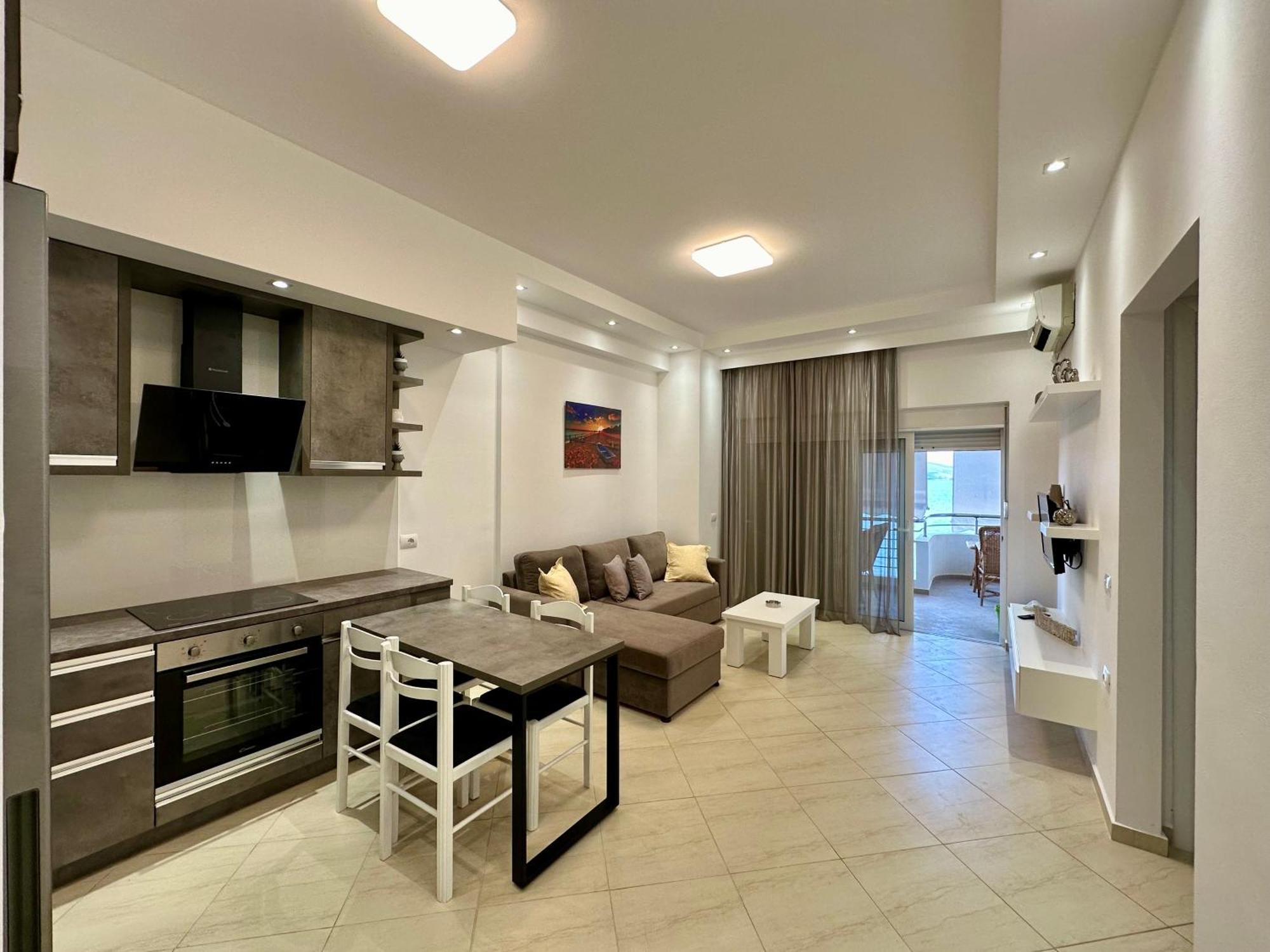 Aqua Apartments Seaview Саранда Экстерьер фото